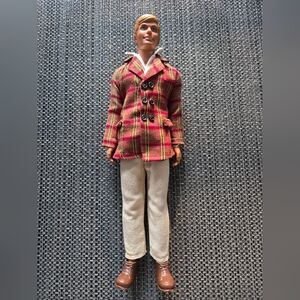 VINTAGE 1968 BLONDE KEN DOLL Taiwan Bendable Knees Clothing And Shoes Included
